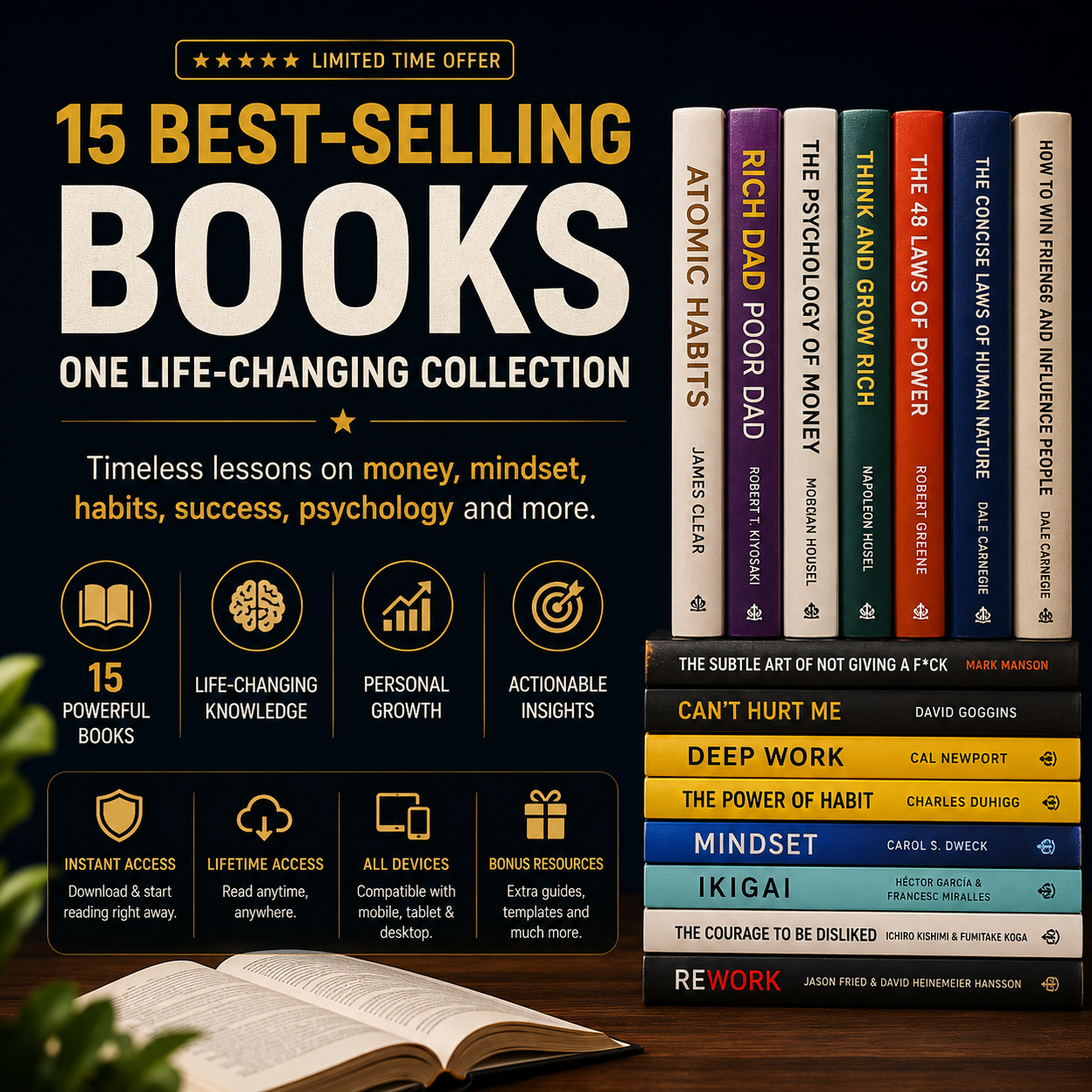 Bestselling books bundle preview one